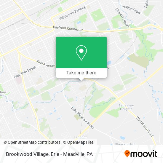 Brookwood Village map
