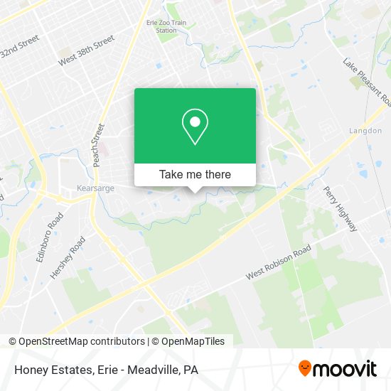Honey Estates map