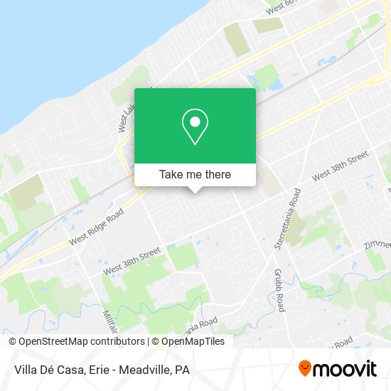 Mapa de Villa Dé Casa