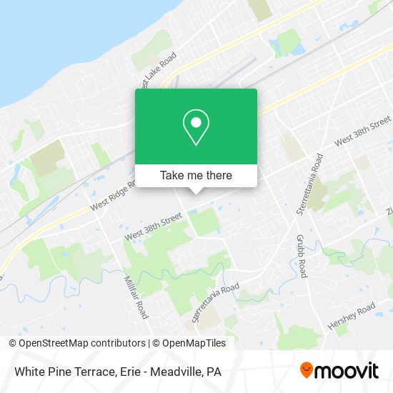 White Pine Terrace map