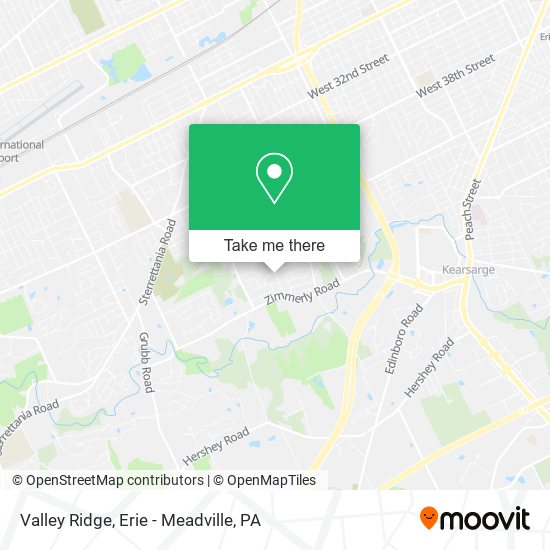 Mapa de Valley Ridge