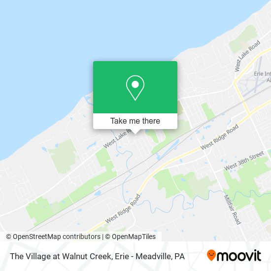 The Village at Walnut Creek map
