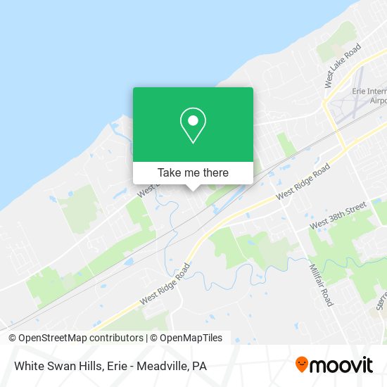 White Swan Hills map