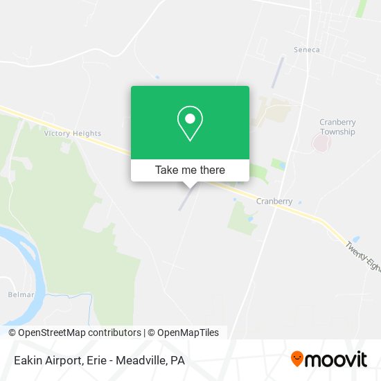 Eakin Airport map