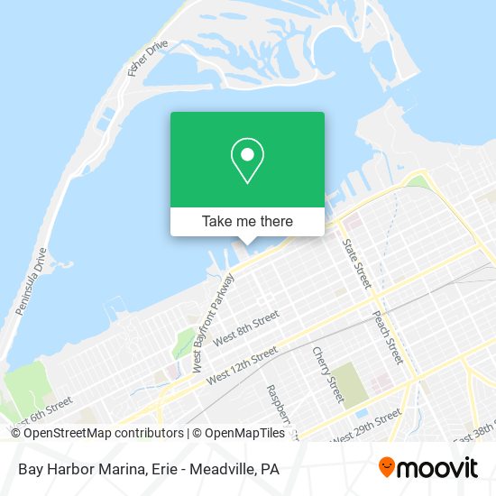 Mapa de Bay Harbor Marina