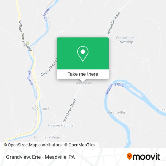 Mapa de Grandview