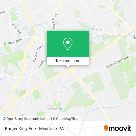 Mapa de Burger King