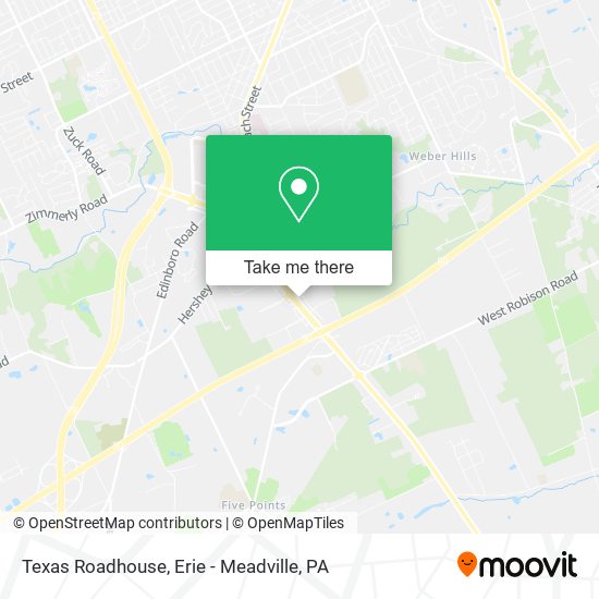 Texas Roadhouse map