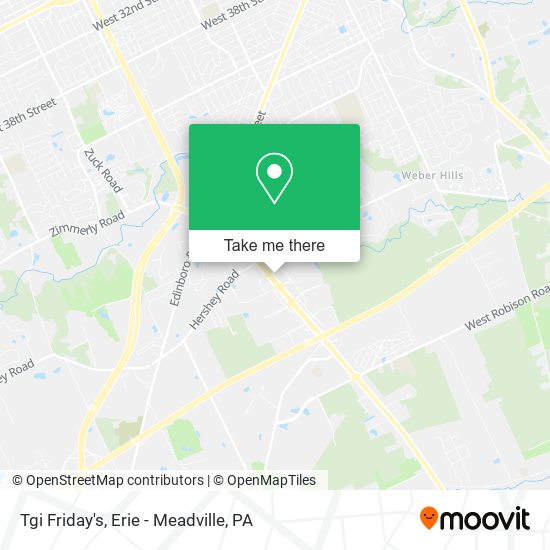 Tgi Friday's map