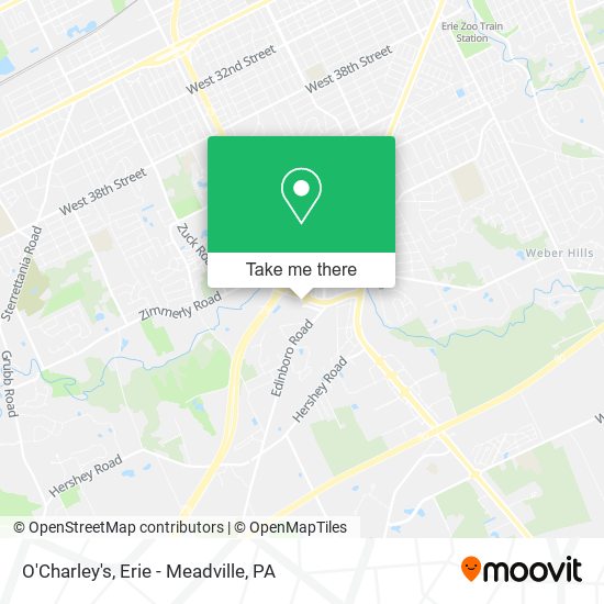 Mapa de O'Charley's