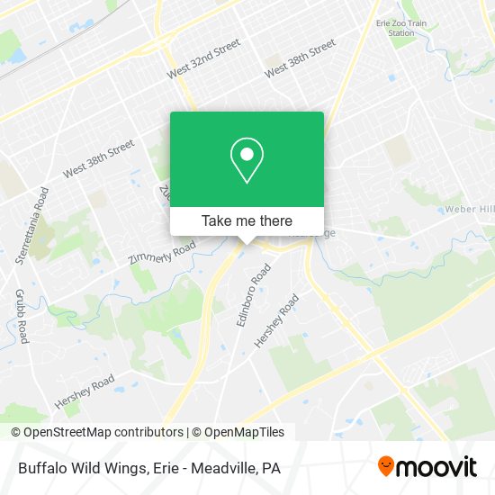 Buffalo Wild Wings map