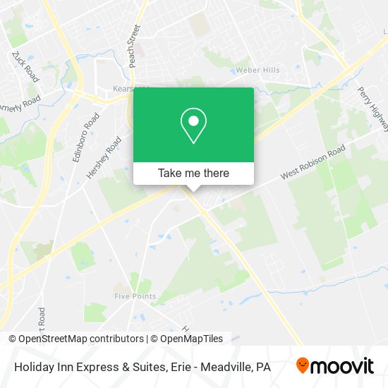 Holiday Inn Express & Suites map
