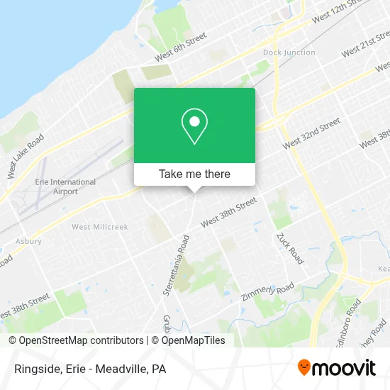 Ringside map