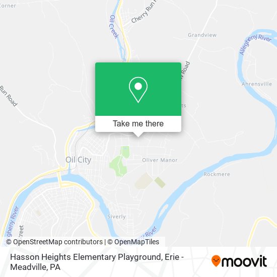 Hasson Heights Elementary Playground map