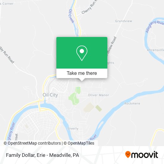Family Dollar map