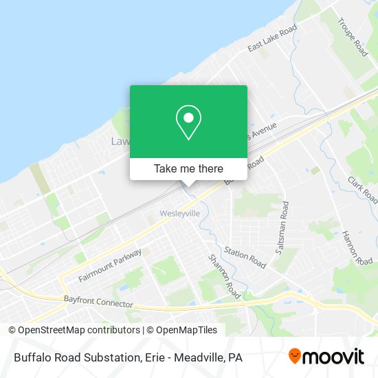 Mapa de Buffalo Road Substation