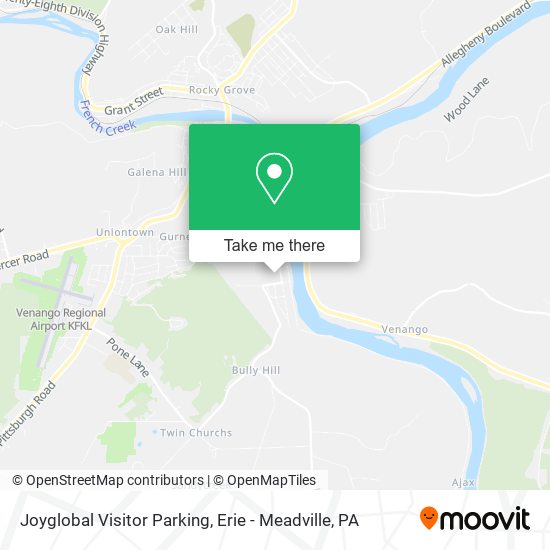 Joyglobal Visitor Parking map