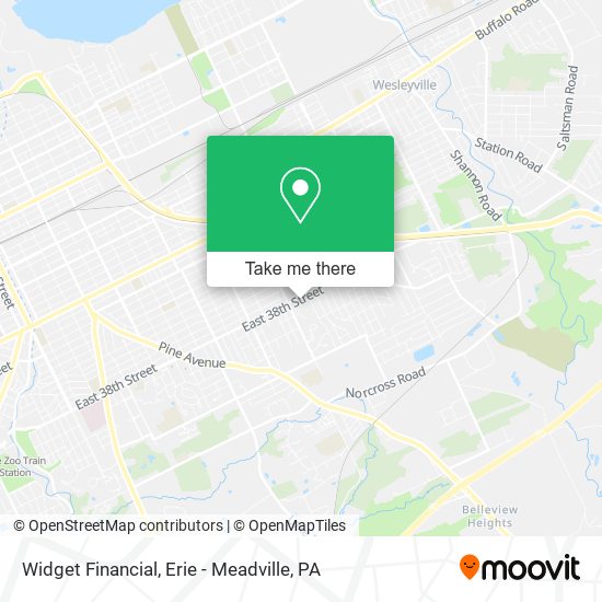 Widget Financial map