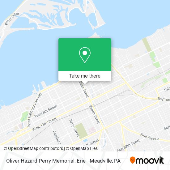Oliver Hazard Perry Memorial map
