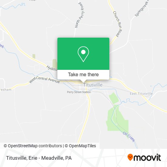 Mapa de Titusville