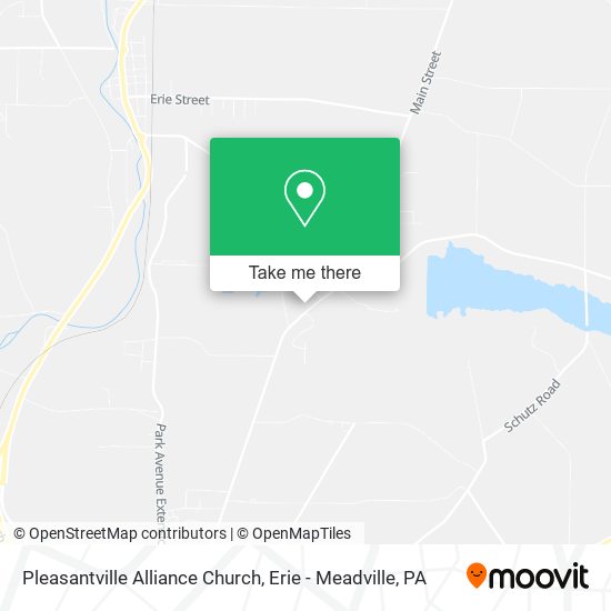 Pleasantville Alliance Church map