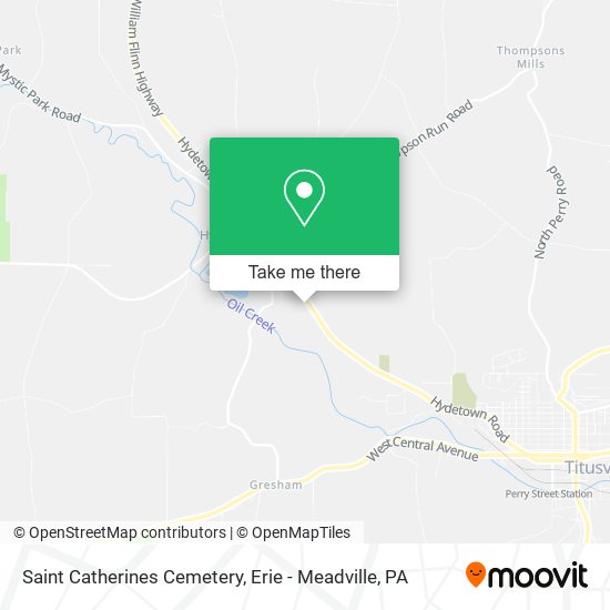 Mapa de Saint Catherines Cemetery