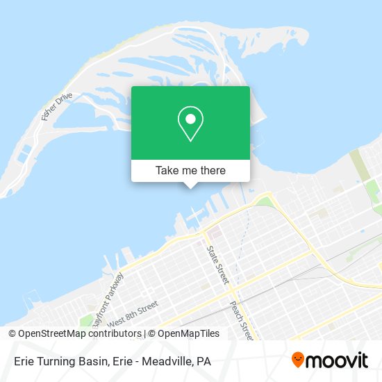 Erie Turning Basin map