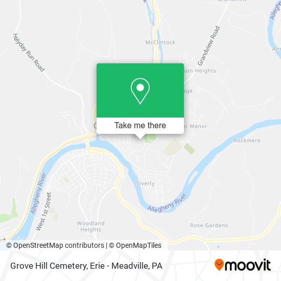 Mapa de Grove Hill Cemetery
