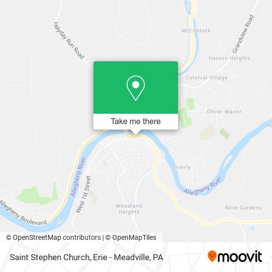 Saint Stephen Church map