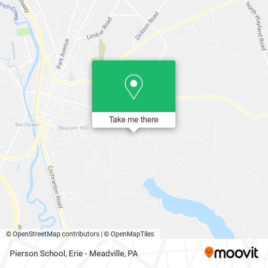 Pierson School map
