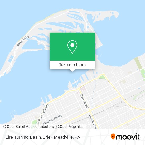 Eire Turning Basin map