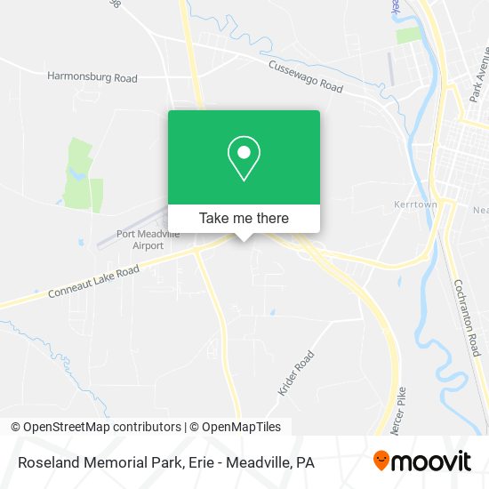 Roseland Memorial Park map
