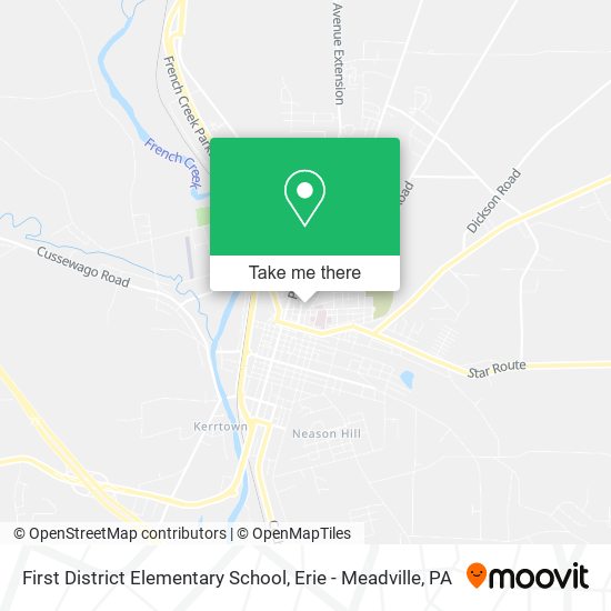 First District Elementary School map