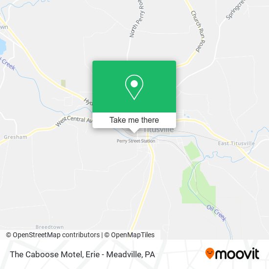Mapa de The Caboose Motel