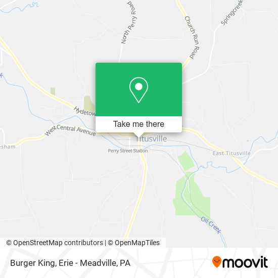 Burger King map