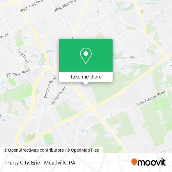Mapa de Party City