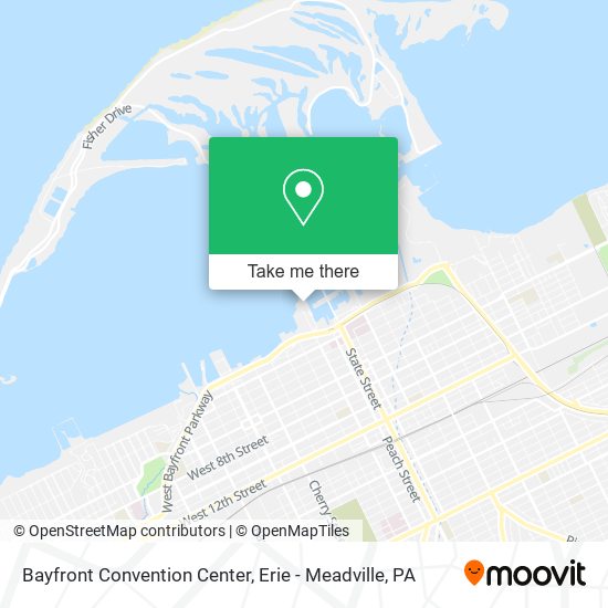 Bayfront Convention Center map