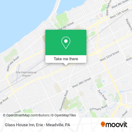 Mapa de Glass House Inn