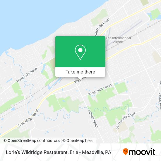 Lorie's Wildridge Restaurant map