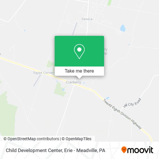 Child Development Center map