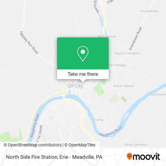 North Side Fire Station map