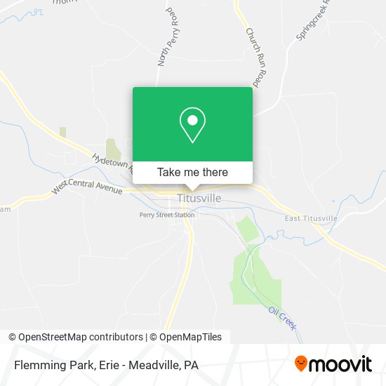 Mapa de Flemming Park