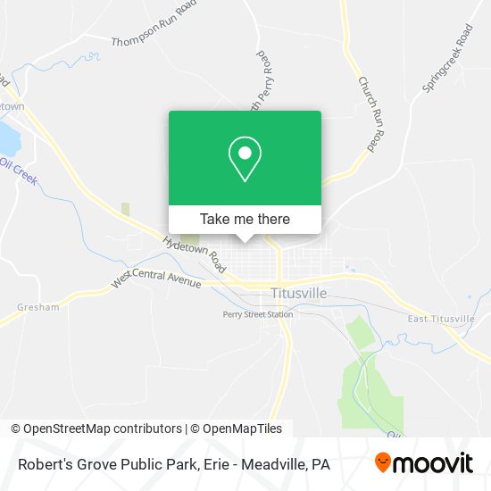 Mapa de Robert's Grove Public Park