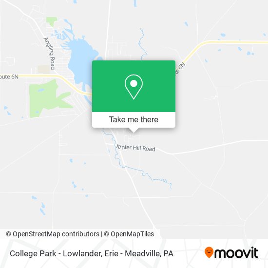 College Park - Lowlander map