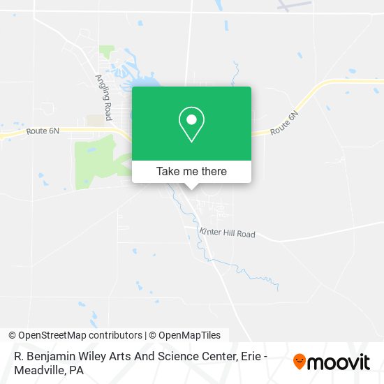 R. Benjamin Wiley Arts And Science Center map