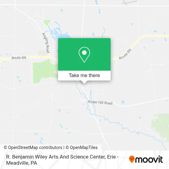 R. Benjamin Wiley Arts And Science Center map