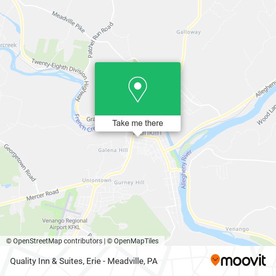 Mapa de Quality Inn & Suites