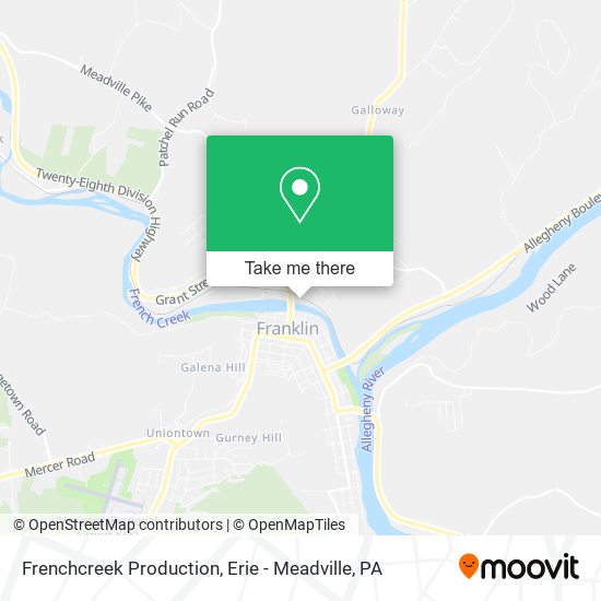 Frenchcreek Production map