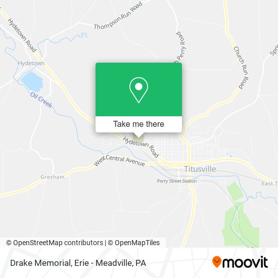 Drake Memorial map