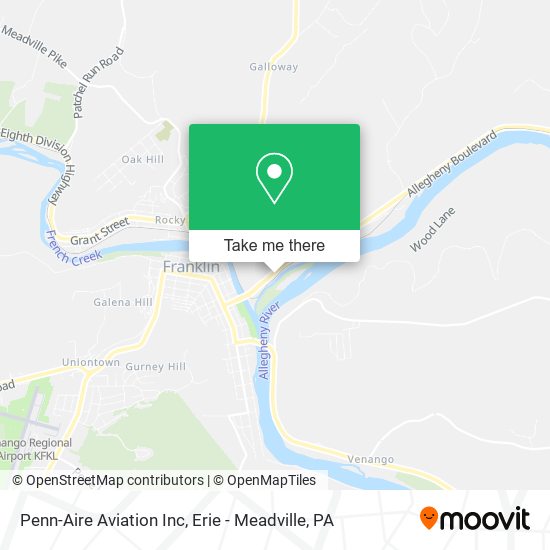 Penn-Aire Aviation Inc map